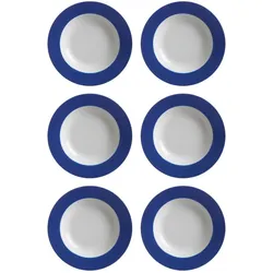 Ritzenhoff & Breker Suppenteller Doppio, Teller, Blau