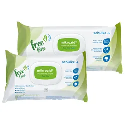 Schülke | mikrozid universal p wipes free line | Desinfektionstücher | 114 Tücher