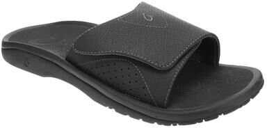 OluKai Nalu Slide - Mens 8 Black Sandal Medium