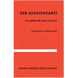 Der Assistenzarzt, Fachbücher von W. Hirsch