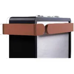 Holzreling für Harvia Concept R Mini combi / Walnuss