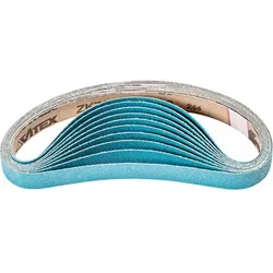 Zirkon Schleifband BA 20x520mm Z80 für hohen Abtrag mit Bandschleifer