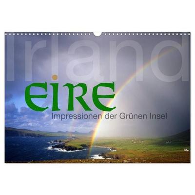 Irland/Eire - Impressionen der Grünen Insel (Wandkalender 2026 DIN A3 quer), CALVENDO Monatskalender