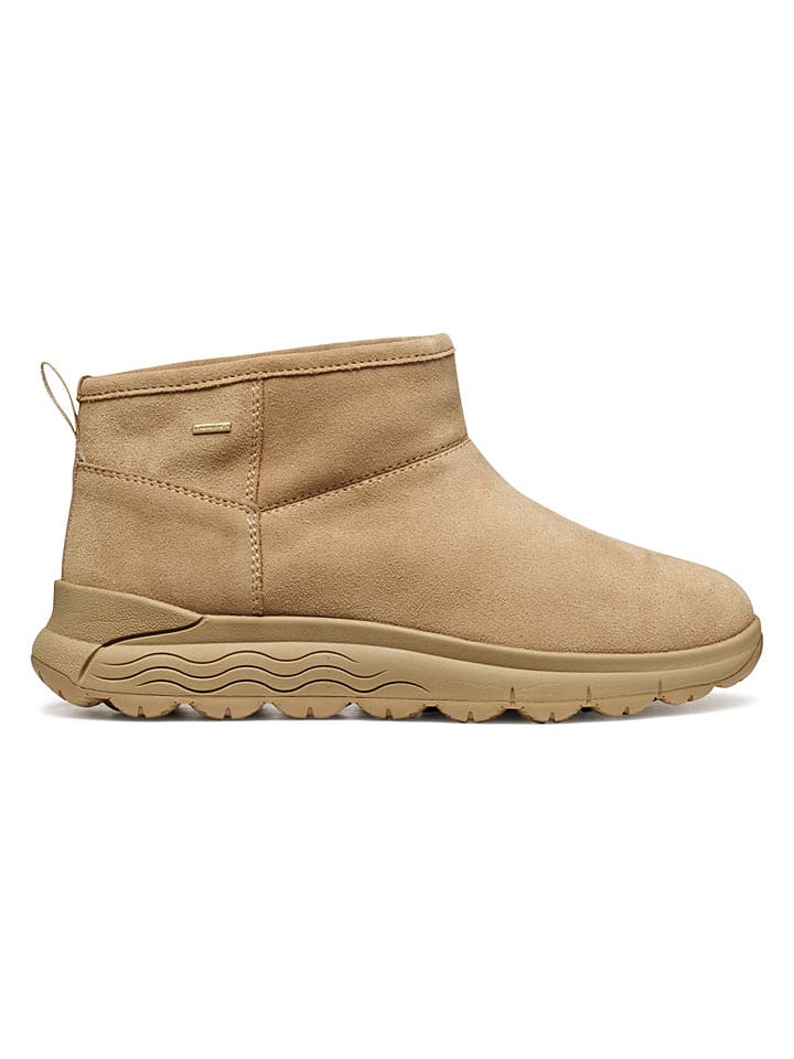 Geox Leder-Boots "Spherica 4x4 B ABX" in Beige - 39