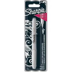 Sharpie 1986004 Marker 1 Stück(e) Feine Spitze Silber