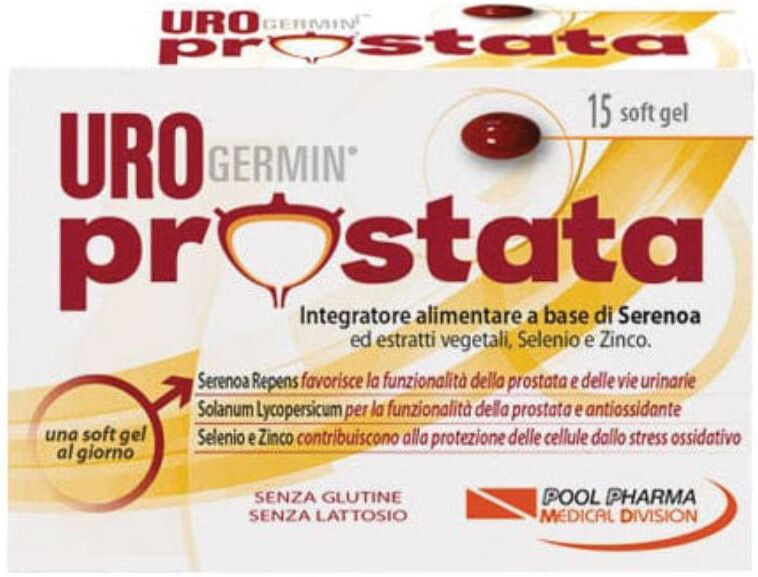 POOL PHARMA Srl Urgermin Prostata 15 Softgel
