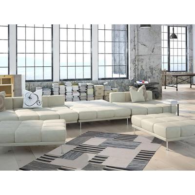 Teppich KAYOOM "Liana 212", beige (natur), B:160cm H:10mm L:230cm, Wolle, Teppiche, Teppich, Handgefertigter Seidenteppich, Unikat, mit Echtheitszertifikat