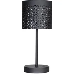 By Rydens Maison Akku Tischleuchte IP44 sandschwarz