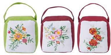 Elements Set of 3 Flower Door Stoppers