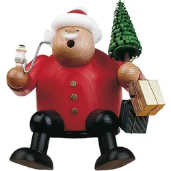 KWO Erzgebirge Kantenhocker Weihnachtsmann Höhe 15 cm