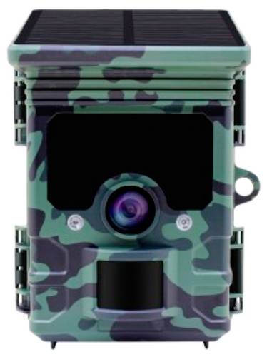 Camouflage EZ-Solar Wildkamera 46 Megapixel inkl. Solarladegerät mit Li-Ion-Akku, WLAN