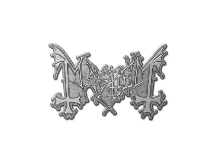 Mayhem Band Logo Pin Badge One Size