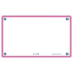 Oxford Karteikarten Flash DIN A7 blanko fuchsia