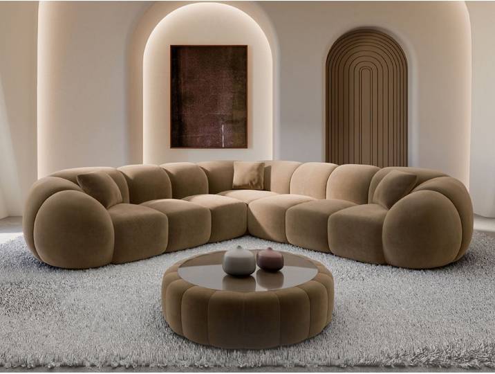 Sofa Dreams Ecksofa Polster Ecksofa Valderosa L Form, Ecksofa, L-Form, Zeitloser Look in L-Form, 2 Zierkissen inklusive