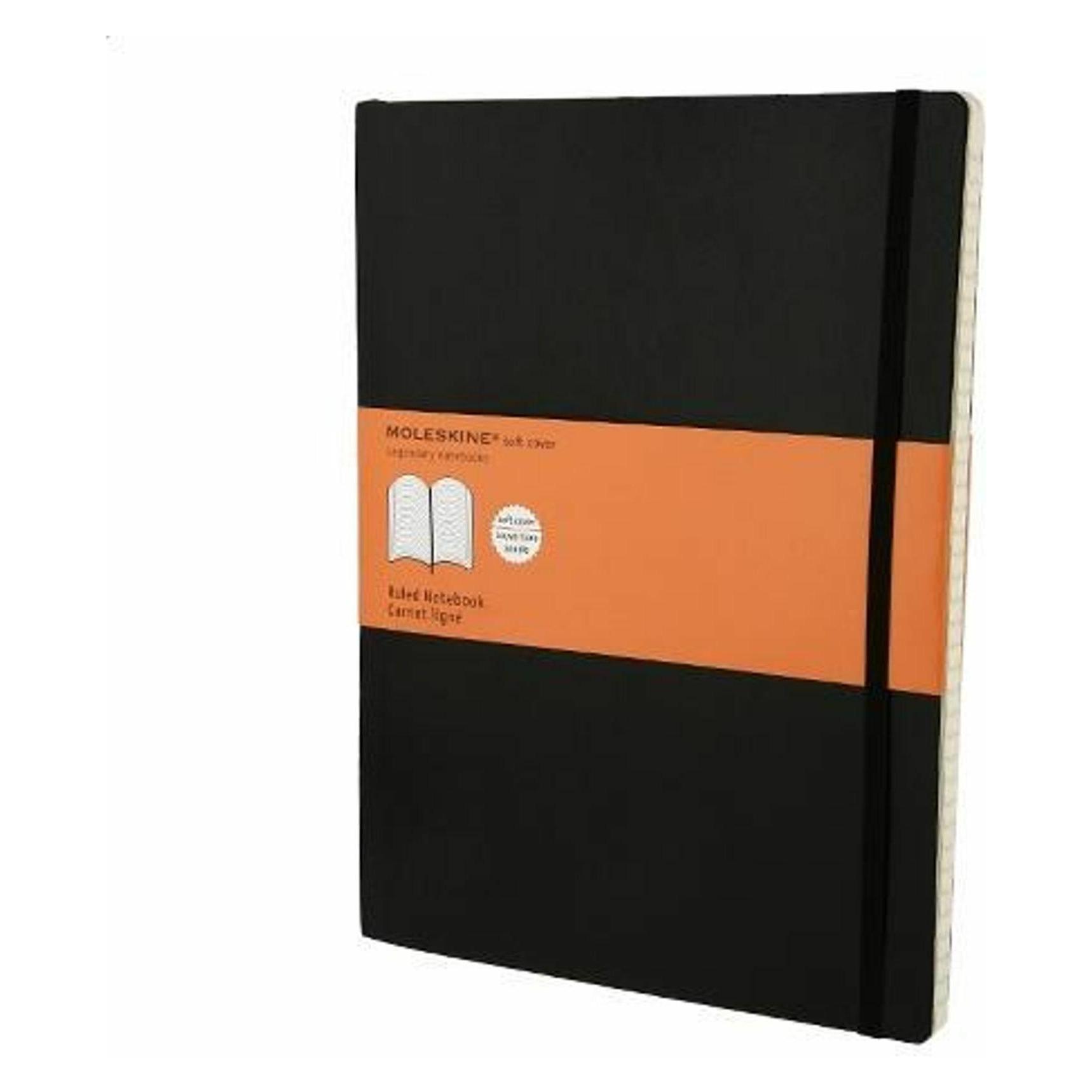 Moleskine Notizbuch Classic Soft XLarge (Spezial, Liniert, Weicher Einband) (707223)