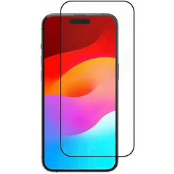 eSTUFF Apple iPhone 15 Pro Black (Apple iPhone 15 Pro), Smartphone Schutzfolie, Schwarz