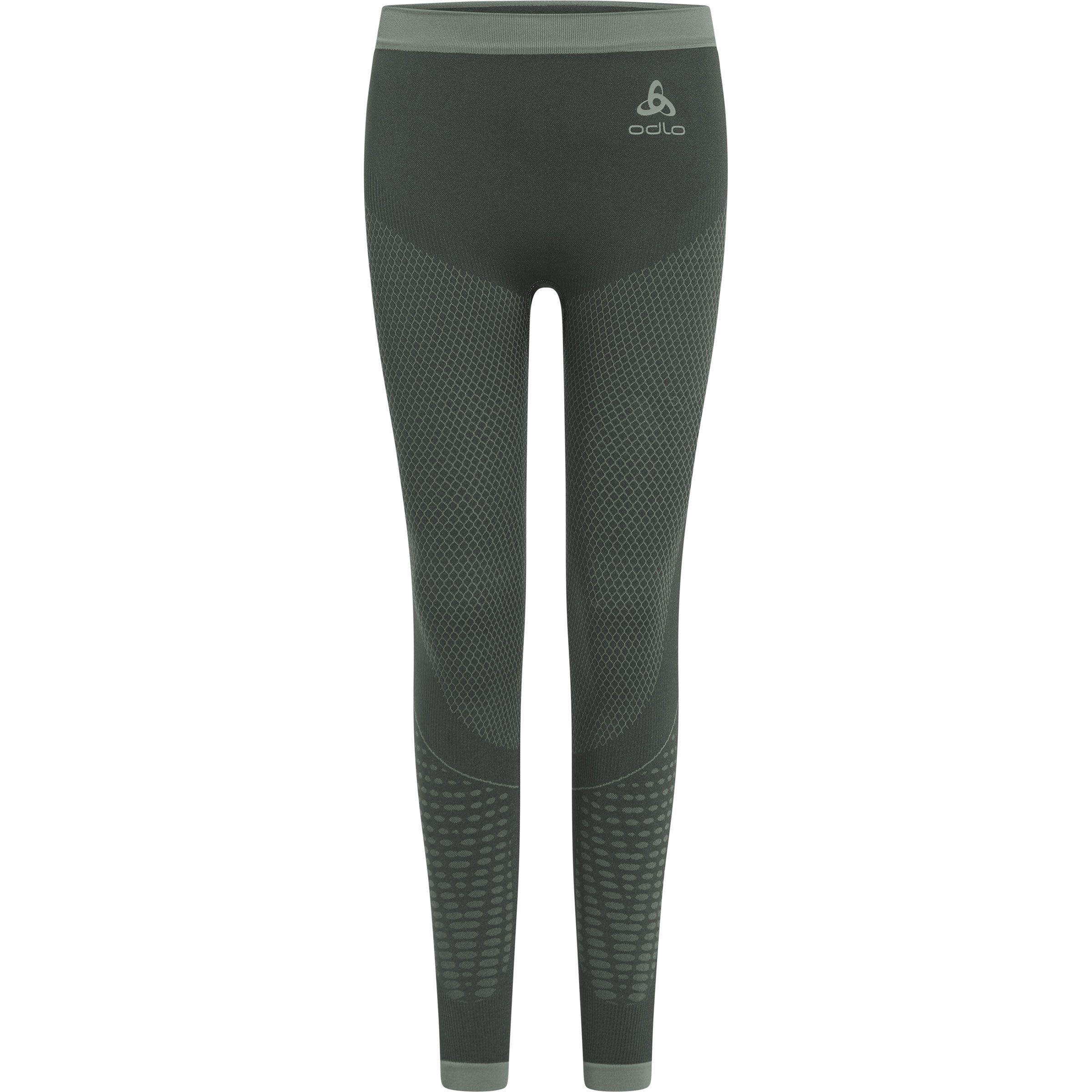 Odlo Evolution Warm Tights Kinder Lange Unterhose gruen Größe 116 Elastisch