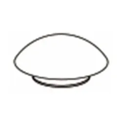 Pressalit Deckel-Puffer A4075 rund, grau, für WC-Sitz Sway D