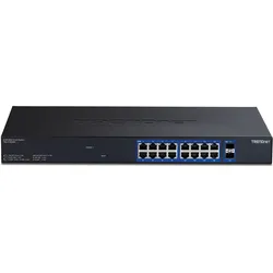 Trendnet 18-Port Multi-Gig Web Smart (18 Ports), Netzwerk Switch, Schwarz