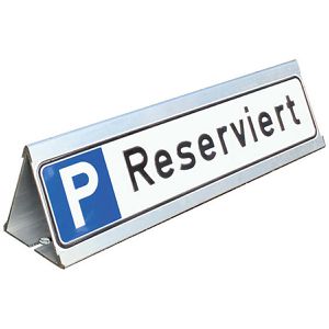 SafetyMarking Kennzeichenhalter Parkplatzbegrenzung, Bodenmontage, für Parkplatz