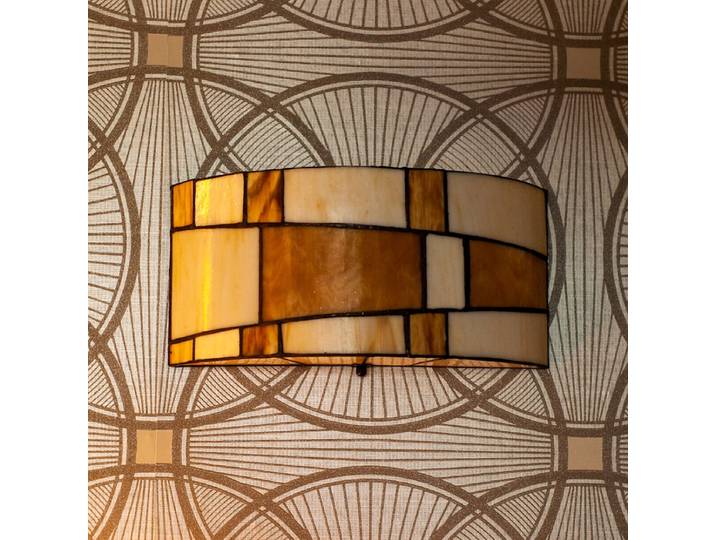 Tiffany Wandlamp / Plafonnière Roundabout Small - Art Deco Trade