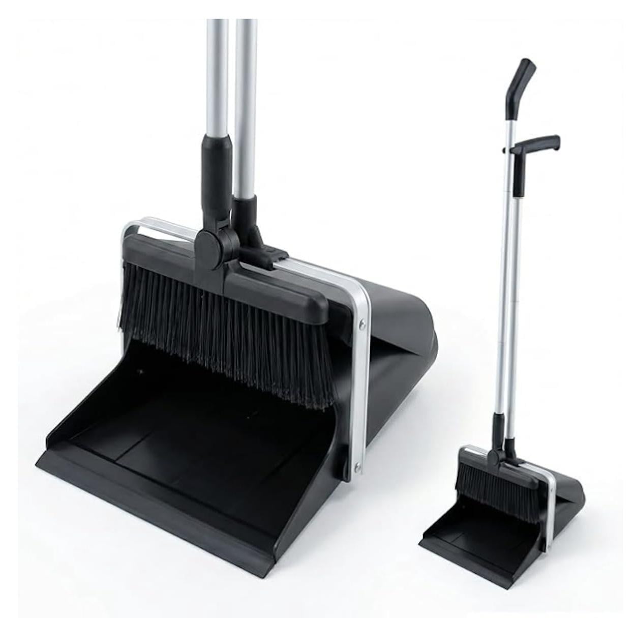 Dripio Reinigingsset met lange steel, 111 cm, zwart