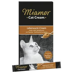 Miamor Cat Snack Leberwurst-Cream 11x90 g