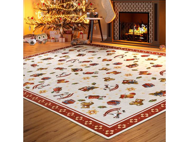 Villeroy & Boch Nostalgic Toys Delight, eckig, rund und Läufer 3 mm Höhe Weihnachten, Wohnzimmer, Flur, Geschenk, Toys Delight, Dekoration