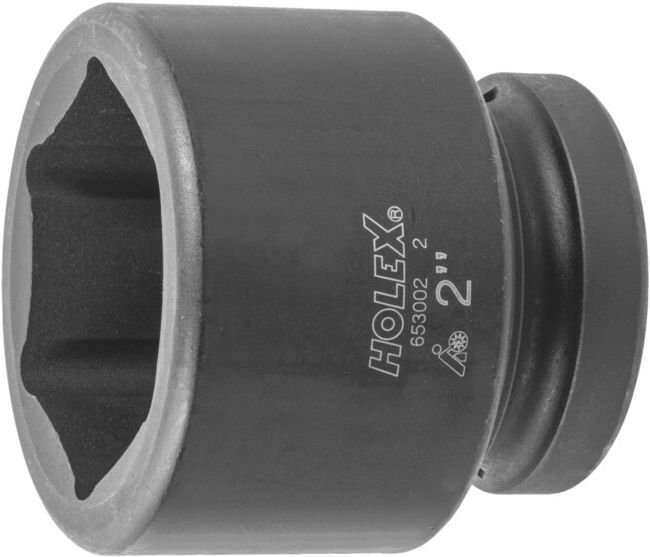 HOLEX Douille IMPACT 6 pans, 1 pouce Version en pouces, Ouverture : 2pouce (653002 2)