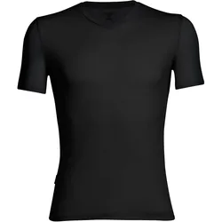 Icebreaker, Herren, Funktionsshirt, M Anatomica SS V (XS), Schwarz