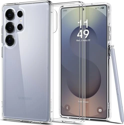 Spigen Ultra Hybrid Crystal Clear Samsung Galaxy S 2025 Ultra