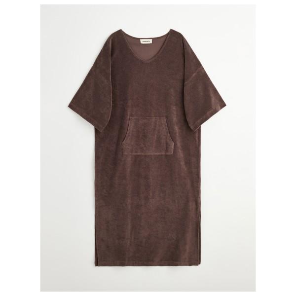 Bongusta - Women's Naram Kaftan Dress - Poncho Gr L/XL weiß
