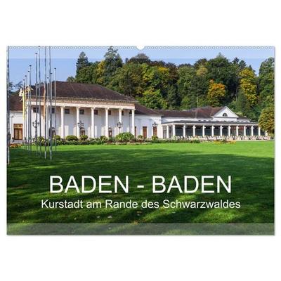 Baden-Baden, Kurstadt am Rande des Schwarzwaldes (Wandkalender 2026 DIN A2 quer), CALVENDO Monatskalender
