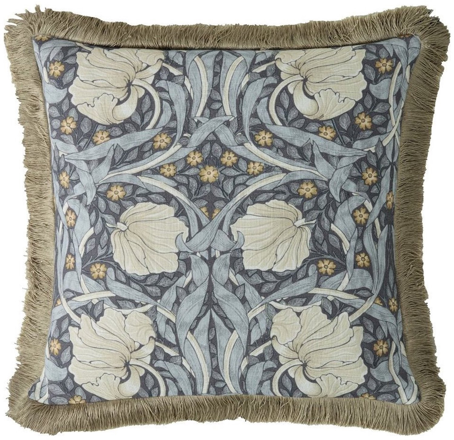 William Morris at Home sierkussen Pimpernel Ink - 50 x 50 cm