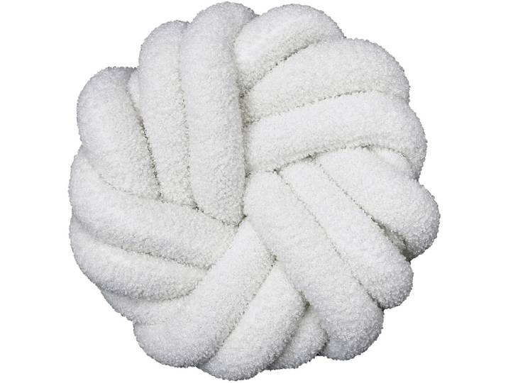 Kissen BETHANY 37x37cm weiss unifarben