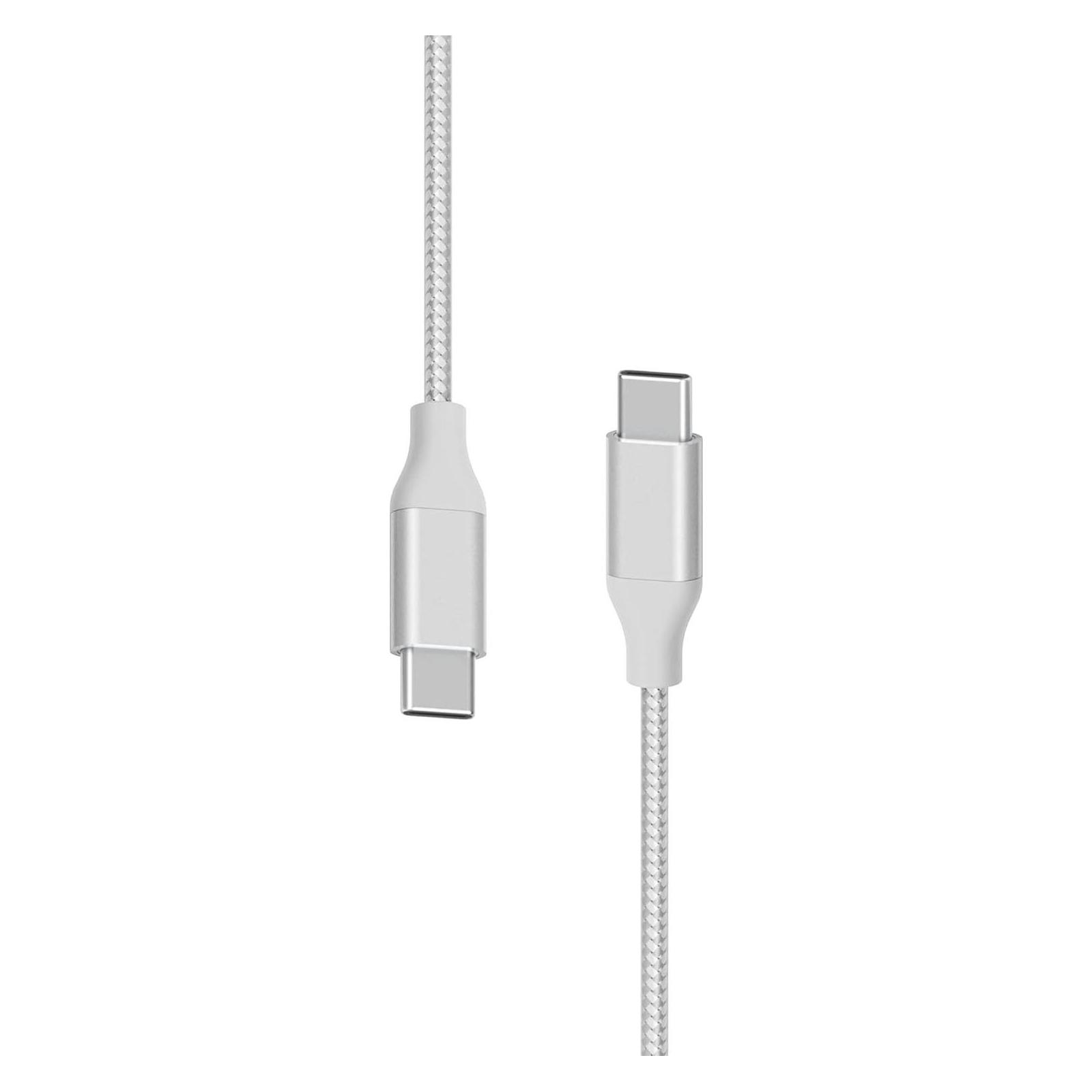 Xlayer PREMIUM Metallic Cable USB-C to Type-C 1,5m Silver (1.50 m, USB 2.0) (217086)