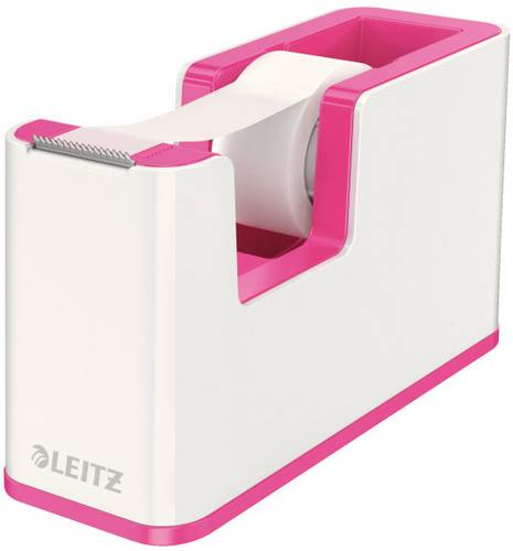 Leitz Klebeband-Abroller WOW 5364 Weiß, Pink