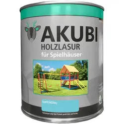 Akubi Farbsystem Set 750 ml-Karibikblau