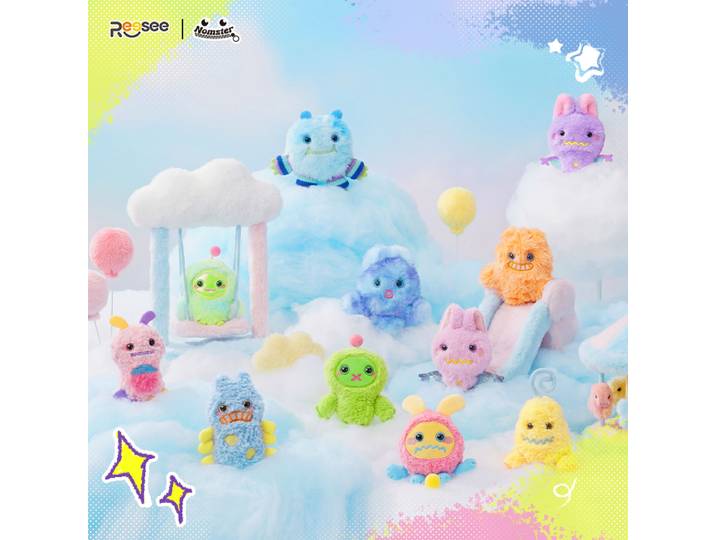 Blind box de pendentif en peluche série Baby Time