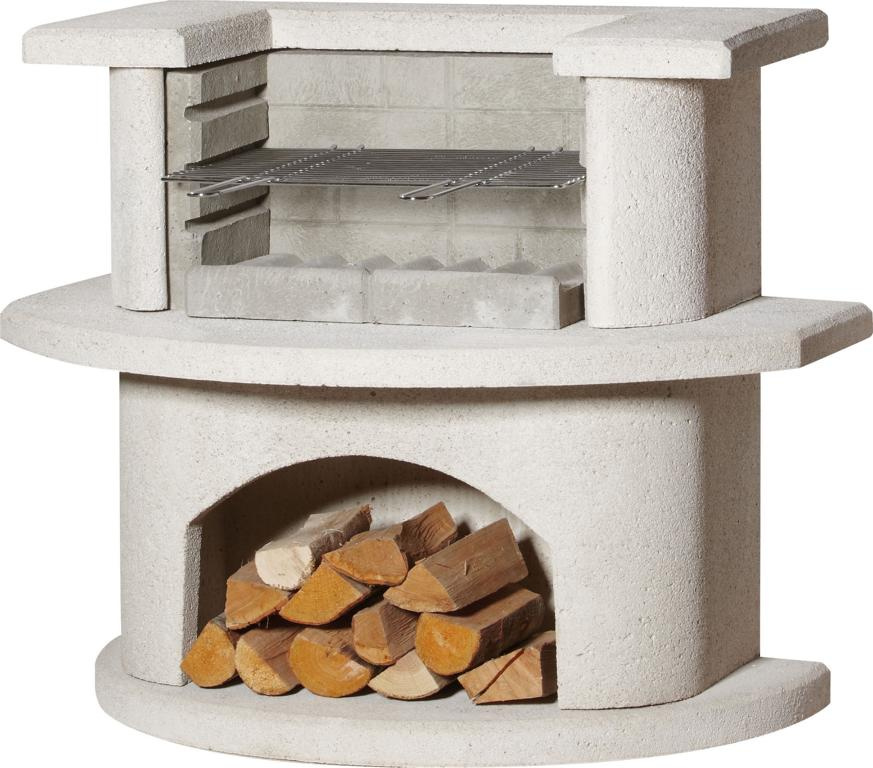 BUSCHBECK Grillbar Venedig, weiß H93xB110xT65cm, 360 kg 08294407