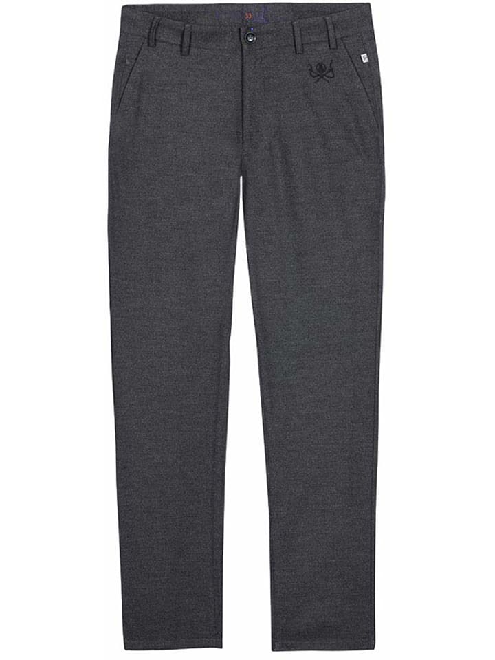 Herrlicher Chino "Clifford" in Anthrazit - W31