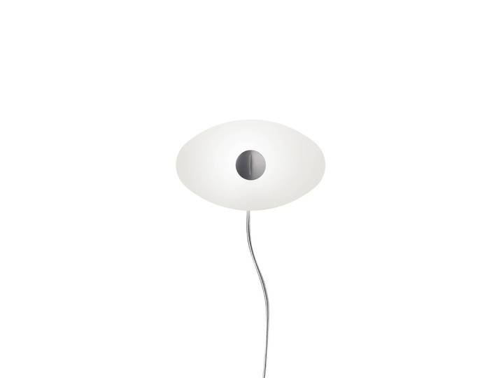 Foscarini Designer Wandleuchte Bit 2, weiß / opal, für Wohn- / Esszimmer, Glas, Design