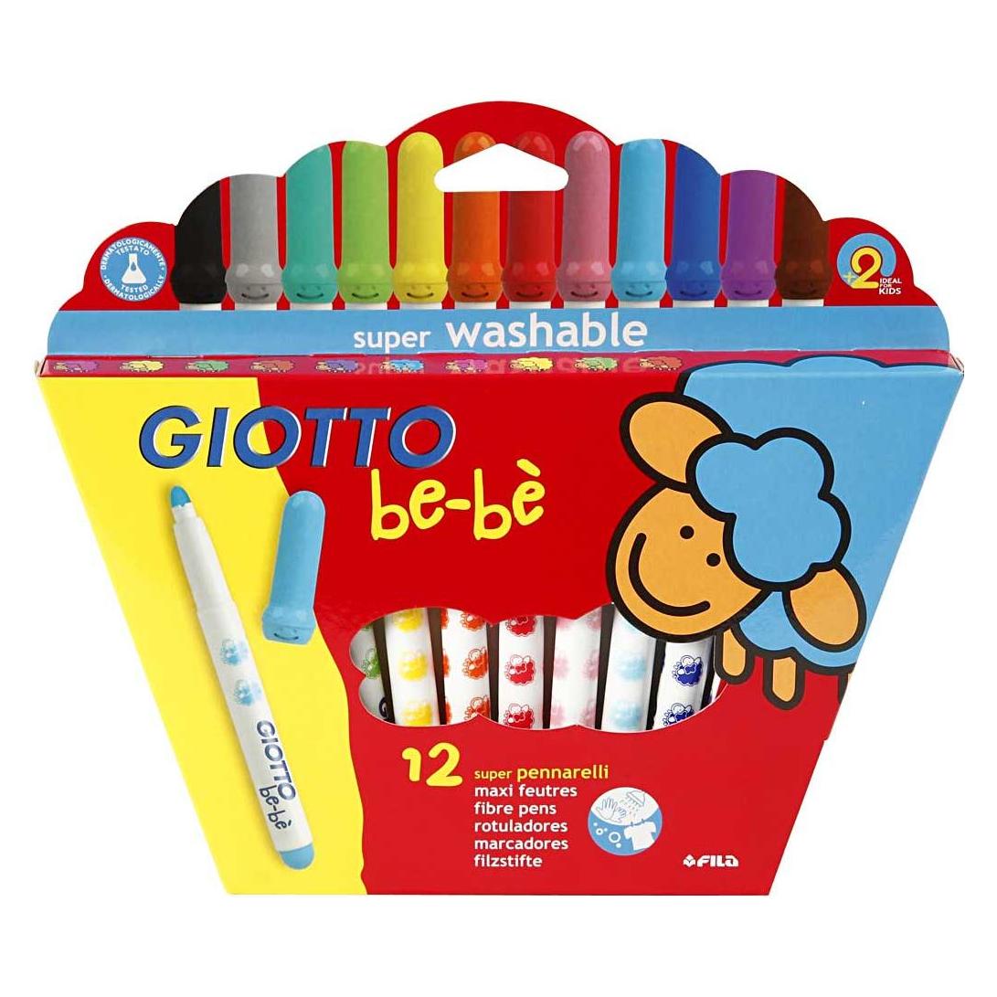 Giotto Farbstifte be-bé (12x) (F466700 / F469900)