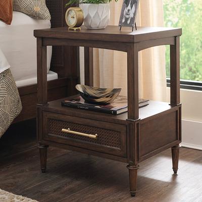 Bodhi Nightstand - Heritage Brown - Grandin Road