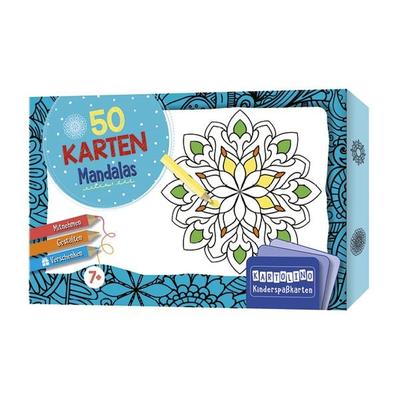 50 Karten zum Ausmalen - Mandalas, Sonstige von , Circon Verlag GmbH, 978-3-7901-0092-1