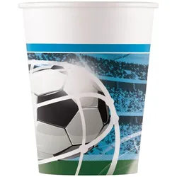 Fußball Fans 8 Becher