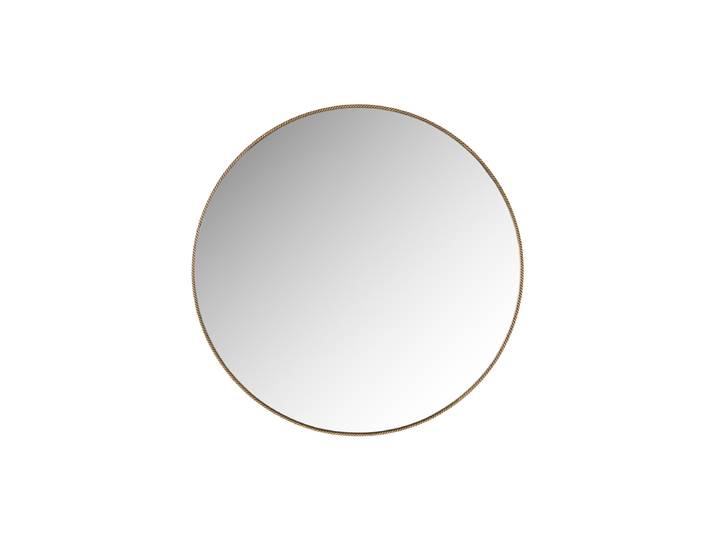 Runder Design Wandspiegel „Lavinia“ Gold Ø 110 cm Richmond Interiors