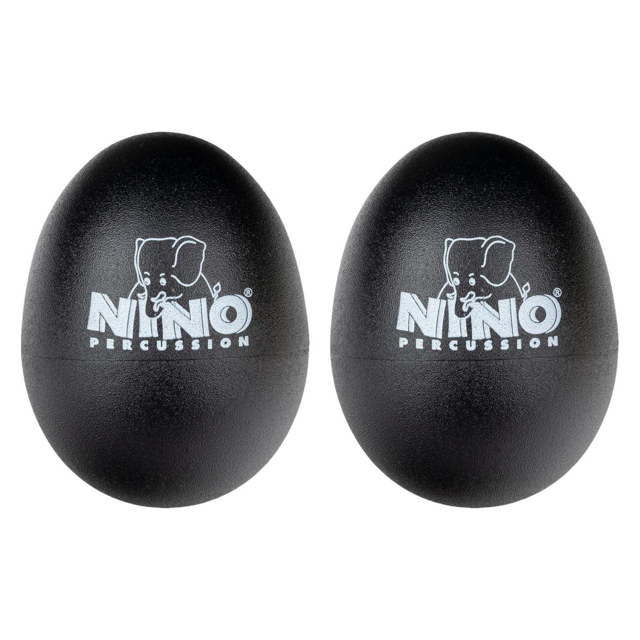 Nino Percussion NINO540BK-2 -munamarakassi, pari, musta (Perkussion) (NINO540BK-2)