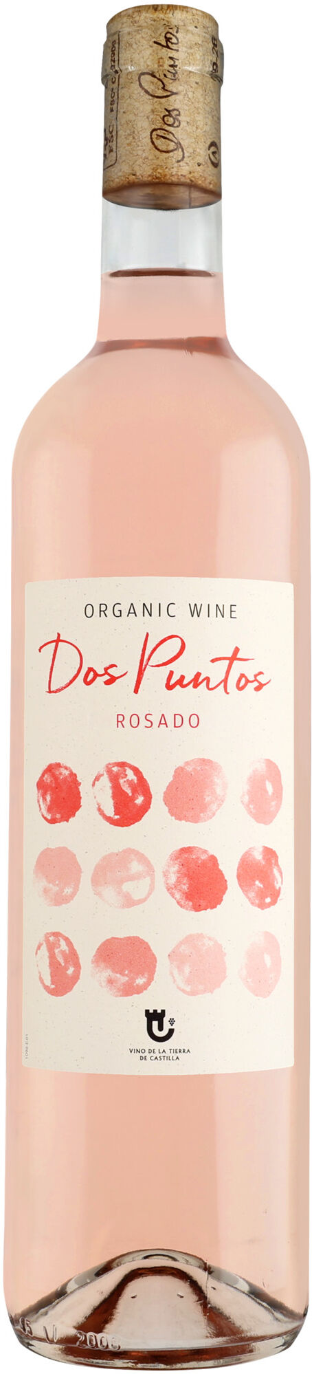 Dos Puntos Rosado Organic 2025 13% Vol. Roséwein Trocken aus Spanien