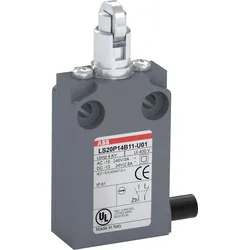 ABB LS20P14B11-U01 Positionsschalter Kunststoff-Geh. grau IP67, Stahl-Rollendr.bolzen quer verzinkt 1SBV015914R3801 LS20P14B11U01